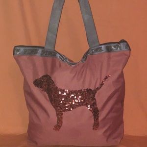Pink tote